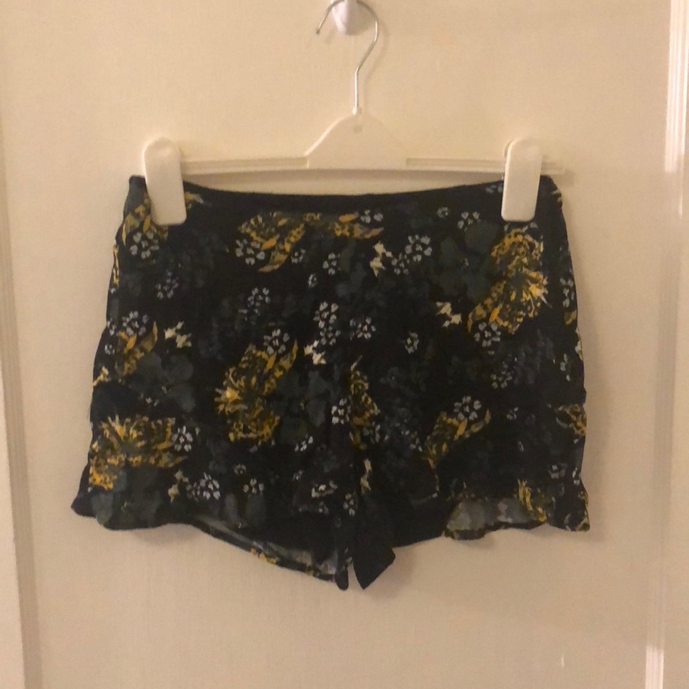 Free People floral shorts